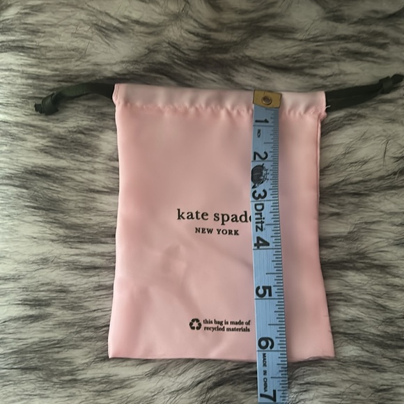 Kate Spade Light Pink Drawstring dust bag - Picture 2 of 3